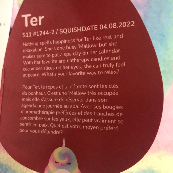 SQUISHMALLOW Ter unicorn mermaid - Picture 4 of 4